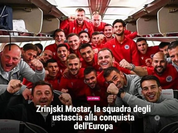 Gazzeta predstavila Zrinjski kao ustaški klub