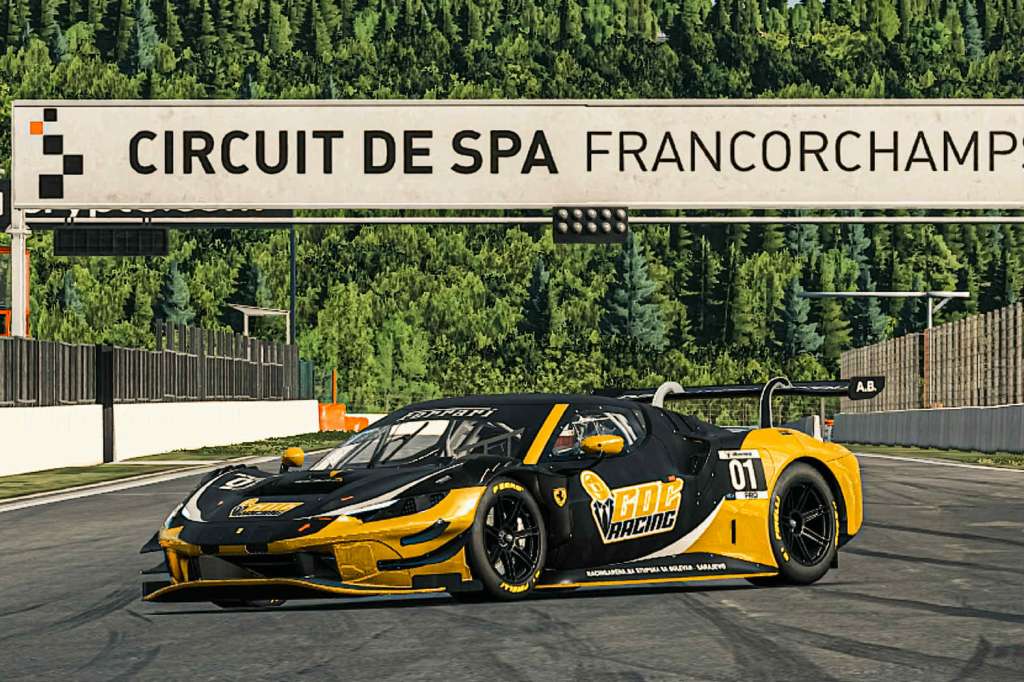 GDC Racing briljirao na svjetskoj virtuelnoj utrci 24h Spa osvojivši četvrto mjesto