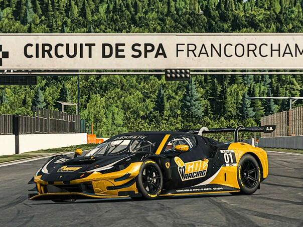 GDC Racing briljirao na svjetskoj virtuelnoj utrci 24h Spa osvojivši četvrto mjesto