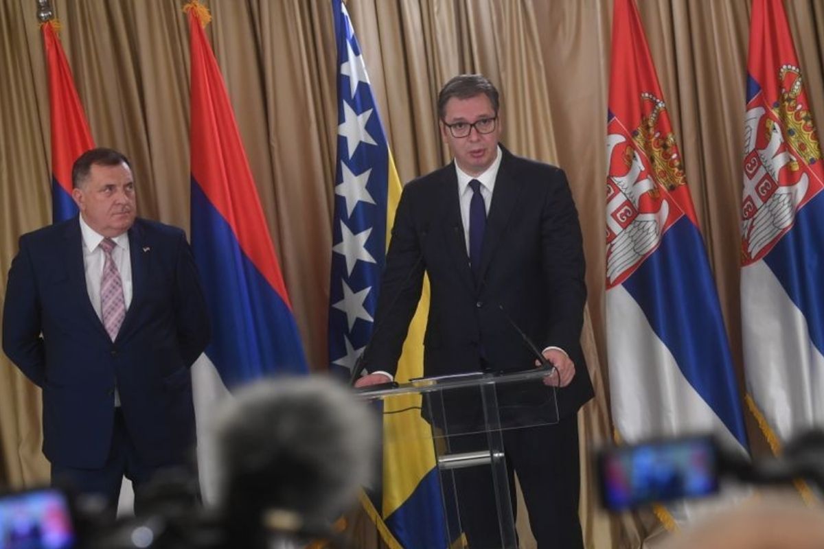 GDF: Opasna ratna igra Vučića i Dodika