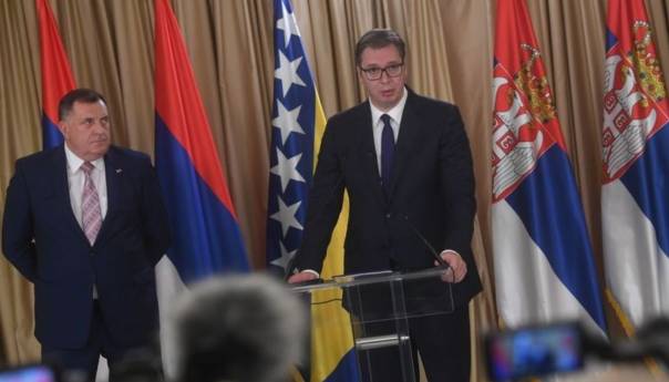 GDF: Opasna ratna igra Vučića i Dodika