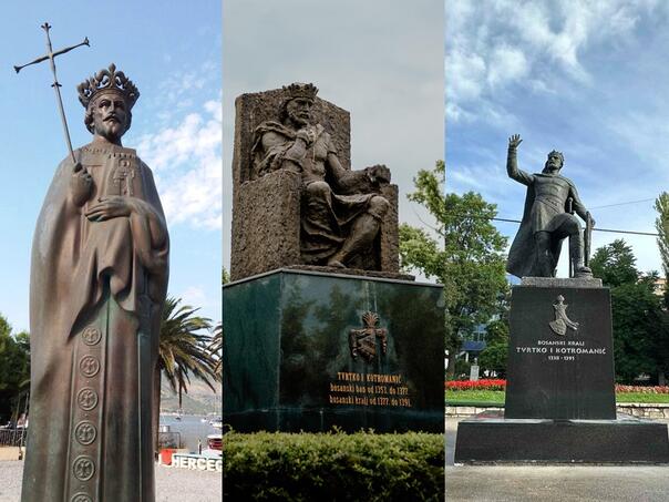 Gdje se sve nalaze spomenici kralju Tvrtku?
