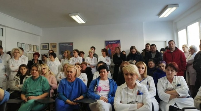 Generalni štrajk radnika u zdravstvu na području BPK 5. februara