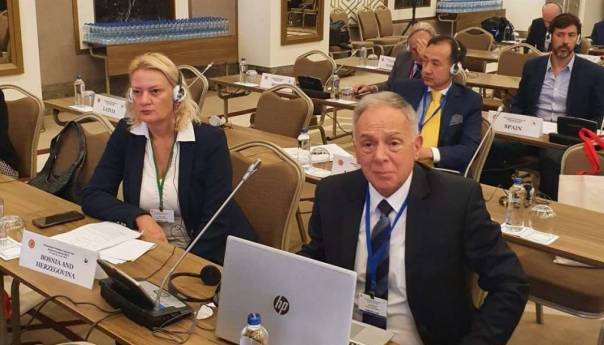 Genjac na 4. konferenciji Grupe za put svile PSOEBS-a u Istanbulu