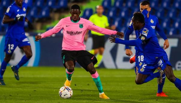 Getafe srušio Barcelonu, Pjaniću ni minuta