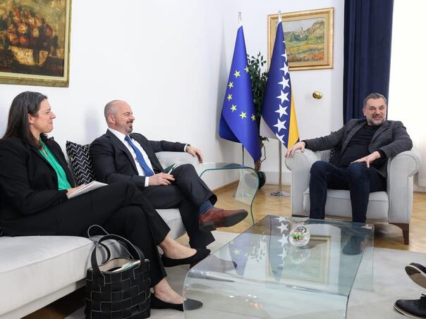 Ginkel s Konakovićem: Integrisati BiH u evropske energetske tokove