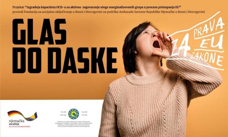 "Glas do daske!", osnaživanje marginaliziranih grupa za aktivno zagovaranje