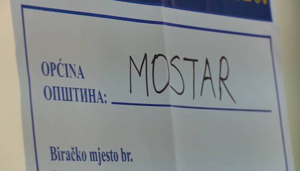 Glasovi u Mostaru prebrojani i poslati u Sarajevo