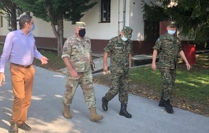 Glavni podoficir NATO-a posjetio Oružane snage BiH u Bihaću