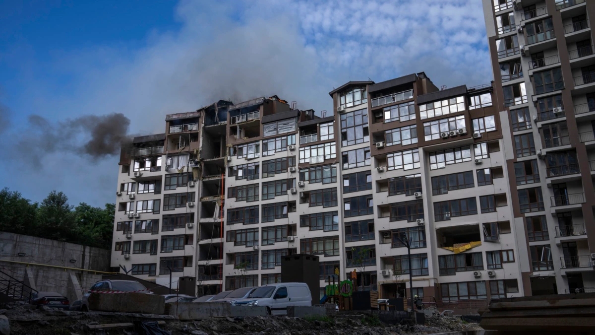 Glavnim gradom Ukrajine odjekuju eksplozije