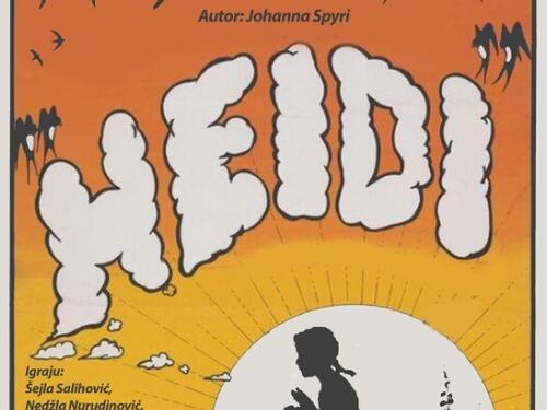 Glumački juniori večeras premijerno igraju 'Heidi'