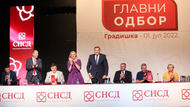 GO: Dodik za predsjednika RS, Cvijanović za Predsjedništvo