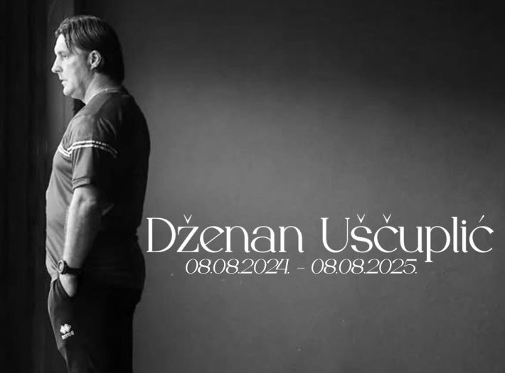 Godišnjica smrti Dženana Uščuplića: FK Sarajevo oprostilo od legende