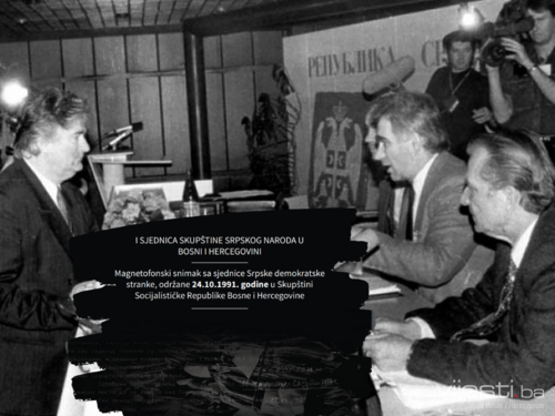 Godišnjica tzv. Skupštine srpskog naroda: Budući zločinci najavili rat