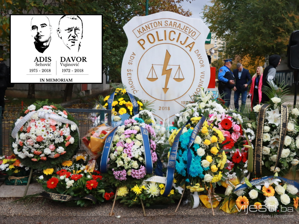 Godišnjica ubistva sarajevskih policajaca: Ubicama produžen pritvor, čeka se pravosnažna presuda