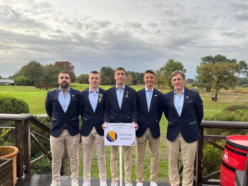 Golf Klub Sarajevo počinje nastup na European Men’s Club Trophy 2025