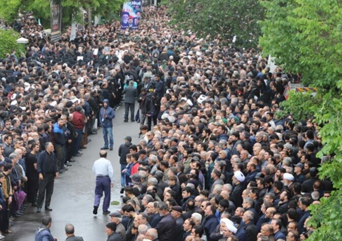 Gomila ljudi u Tabrizu: Počela prva ceremonija ispraćaja iranskog predsjednika