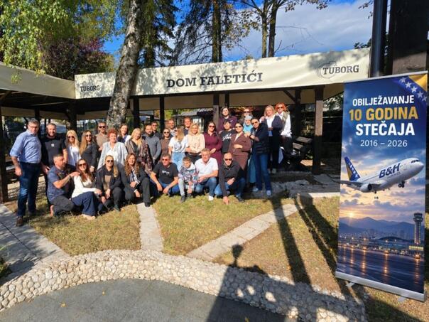Gorak jubilej: Radnici B&H Airlinesa obilježili 10 godina stečaja