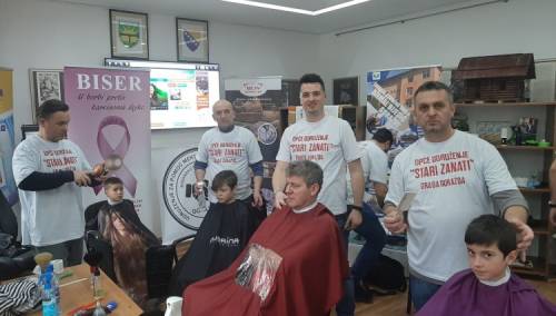 Goraždani podržali akciju 'Šišanjem za zdravlje'