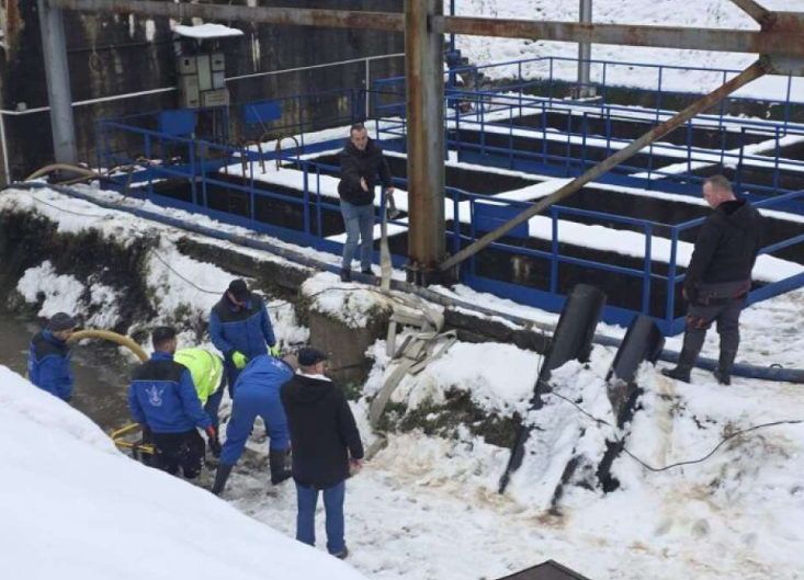 Goražde i dalje bez vode zbog plavljenja pumpi u Fabrici vode Vitkovići
