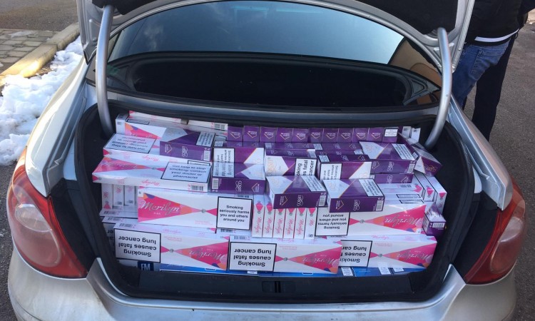 Goražde: Policija zaplijenila 6.000 paklica cigareta