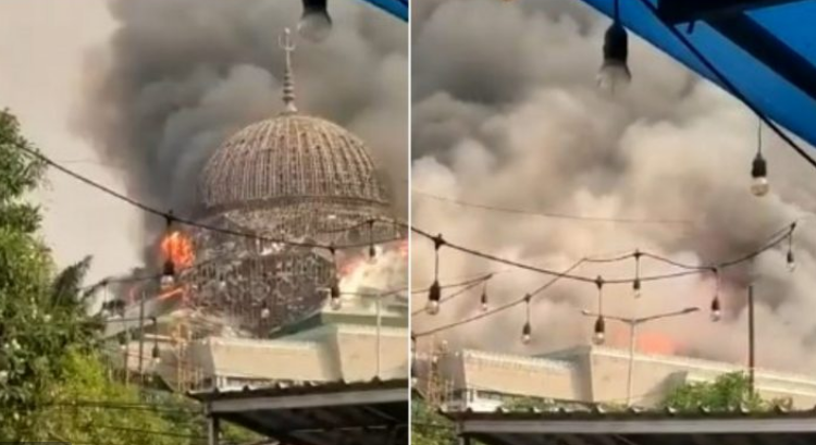 Gori islamski centar u Džakarti: Plamen progutao džamiju