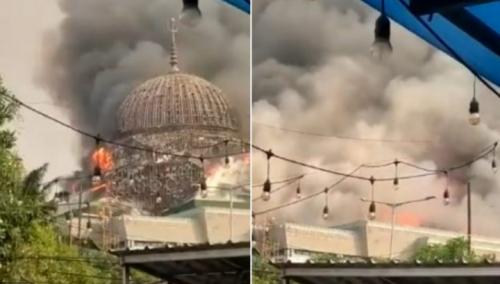 Gori islamski centar u Džakarti: Plamen progutao džamiju