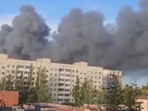 Gori u St. Petersburgu: Dim prekrio nebo iznad grada