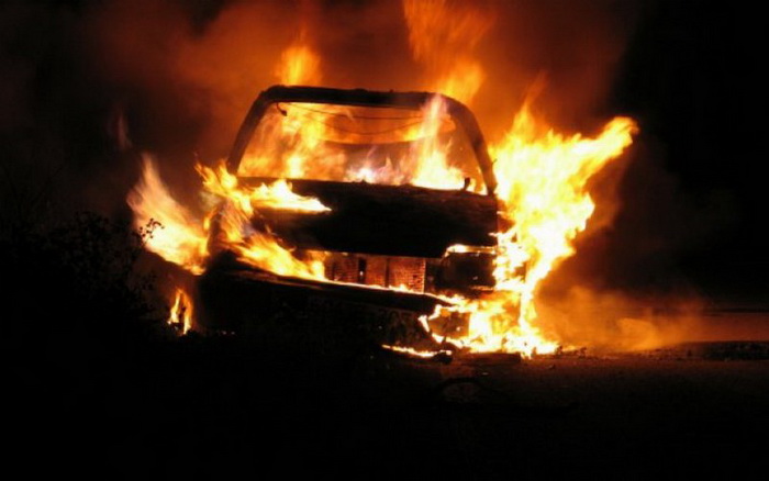 Gorio auto u Prnjavoru