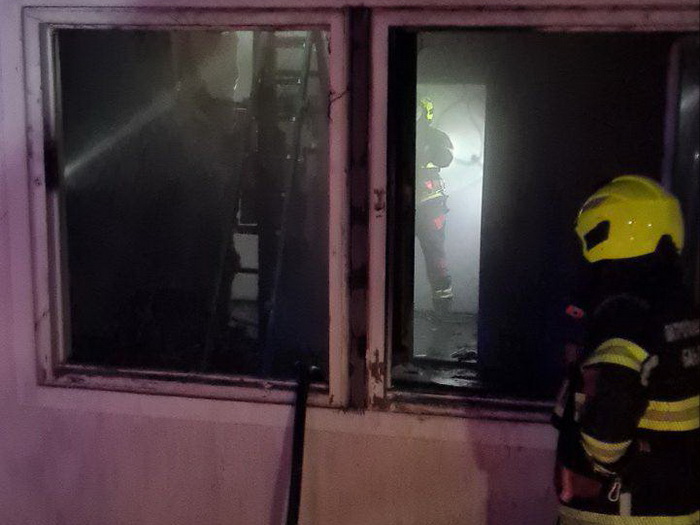 Gorjela baraka u centru Banjaluke