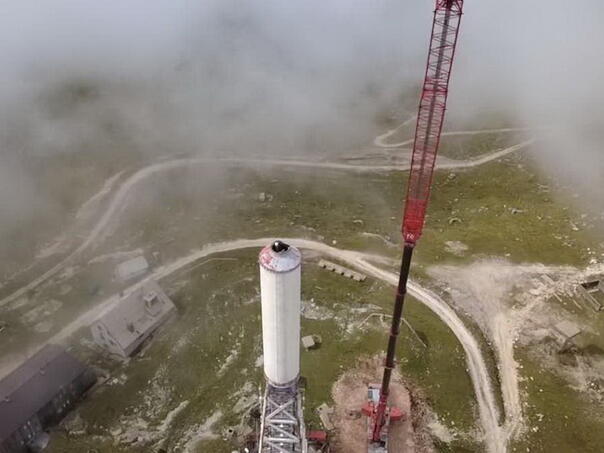 Most u digitalni 21. vijek: Na Vlašiću postavljen najveći antenski sistem u zemlji