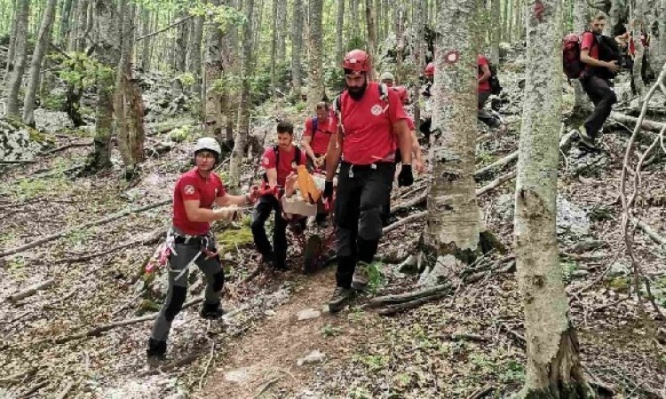 Gorska služba spašavanja spasila ruskog državljanina s Kamešnice