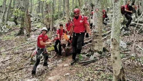 Gorska služba spašavanja spasila ruskog državljanina s Kamešnice