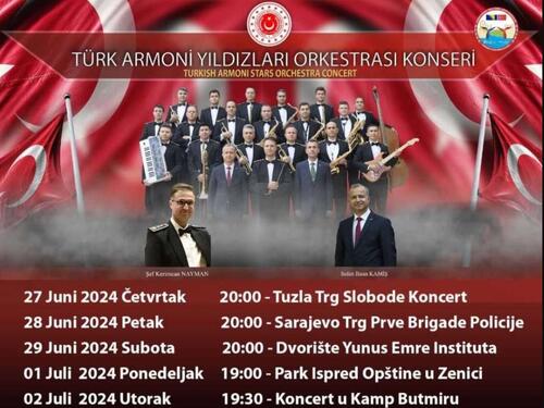 Gostovanje orkestara iz Turske na Ajvatovici i u gradovima BiH