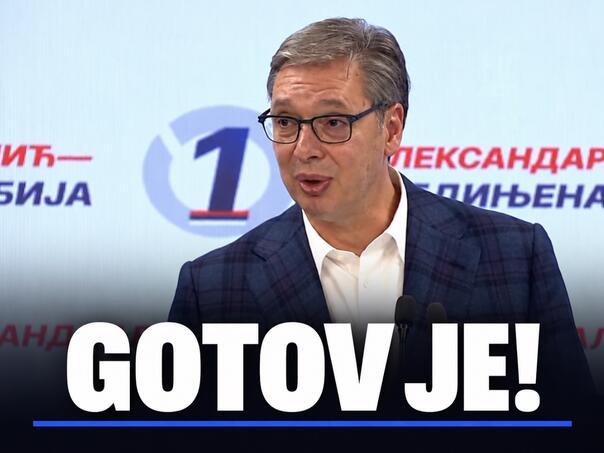 Gotov je! Aleksandar Vučić priznao poraz!