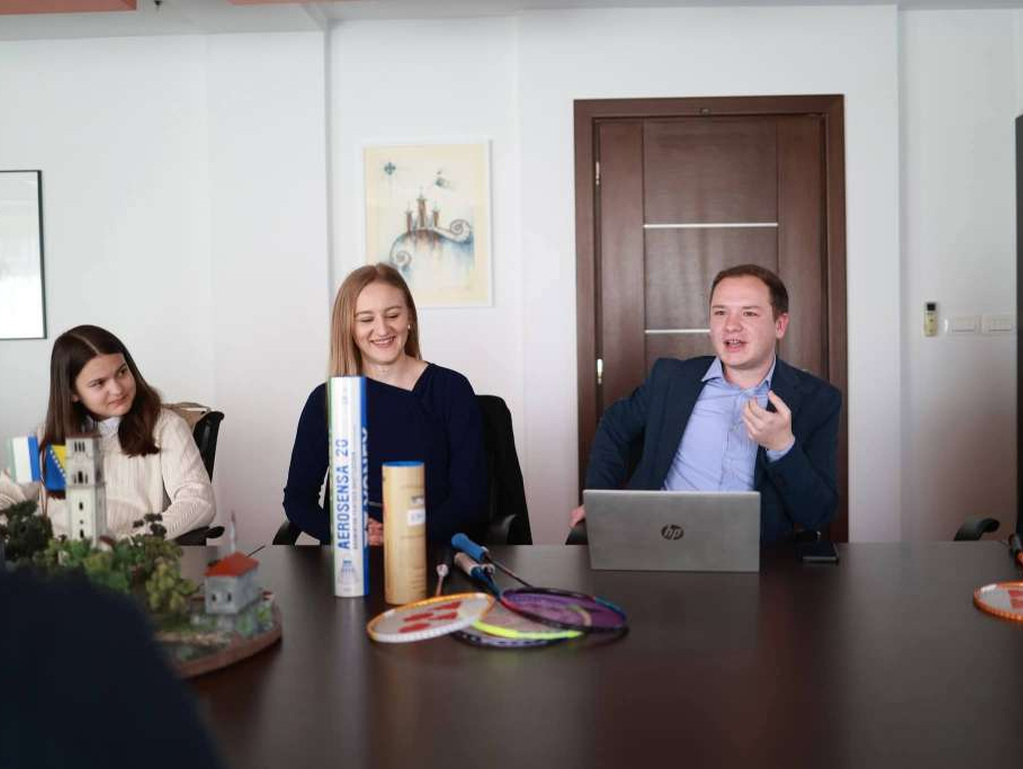 Grad Bihać najavio podršku inicijativama za razvoj badmintona