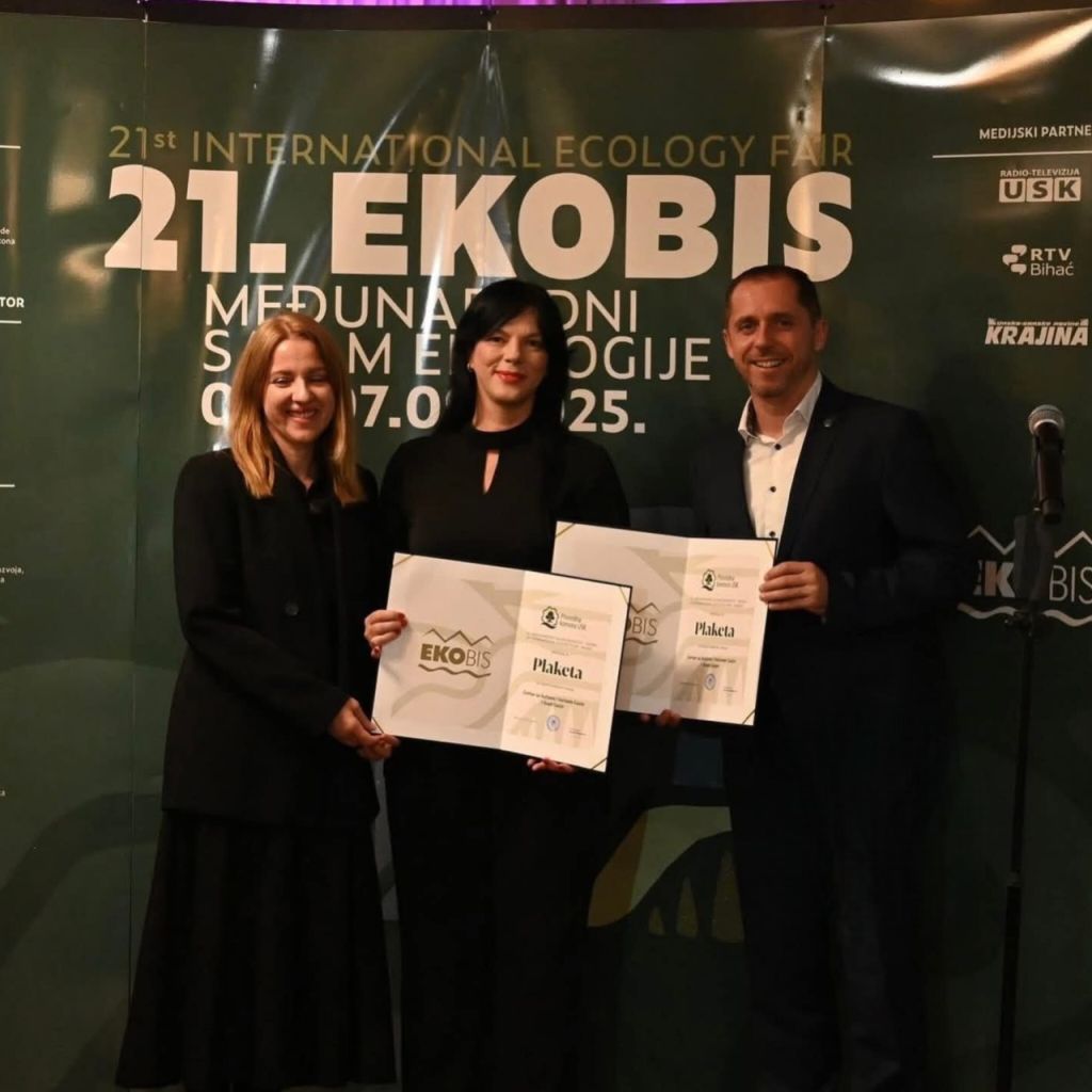 Grad Cazin nagrađen za najbolji kolektivni nastup na sajmu EKOBIS