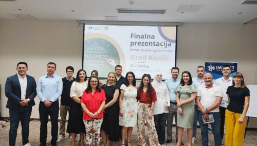 Grad Konjic i Investicijska fondacija Impakt podržali realizaciju 9 biznis ideja Konjičana