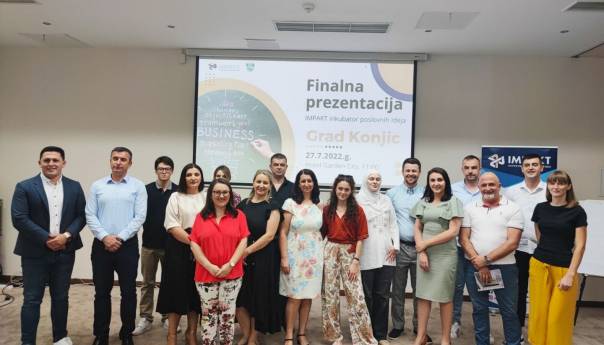 Grad Konjic i Investicijska fondacija Impakt podržali realizaciju 9 biznis ideja Konjičana
