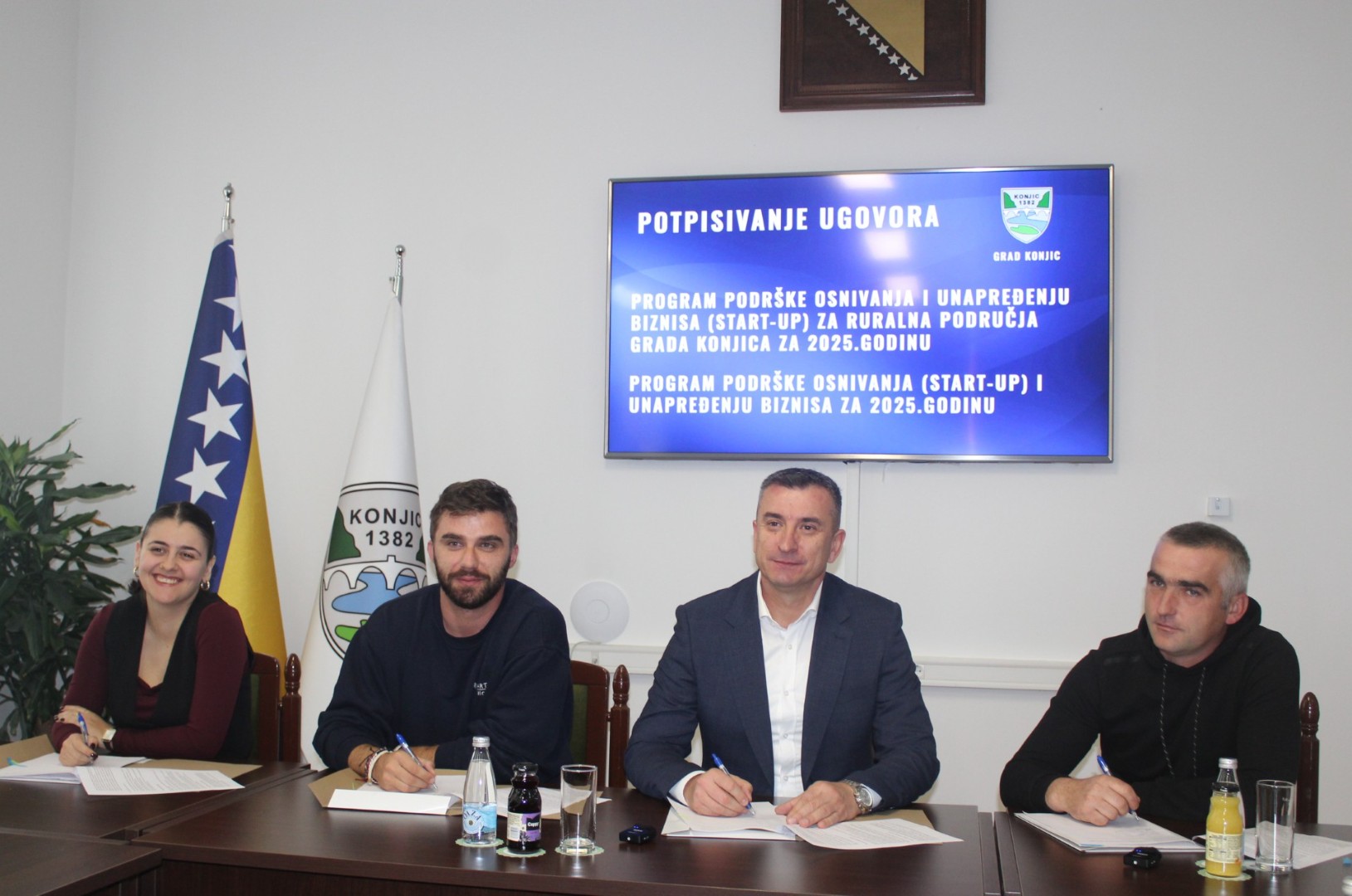 Grad Konjic podržao 14 mladih sa snažnim poslovnim idejama