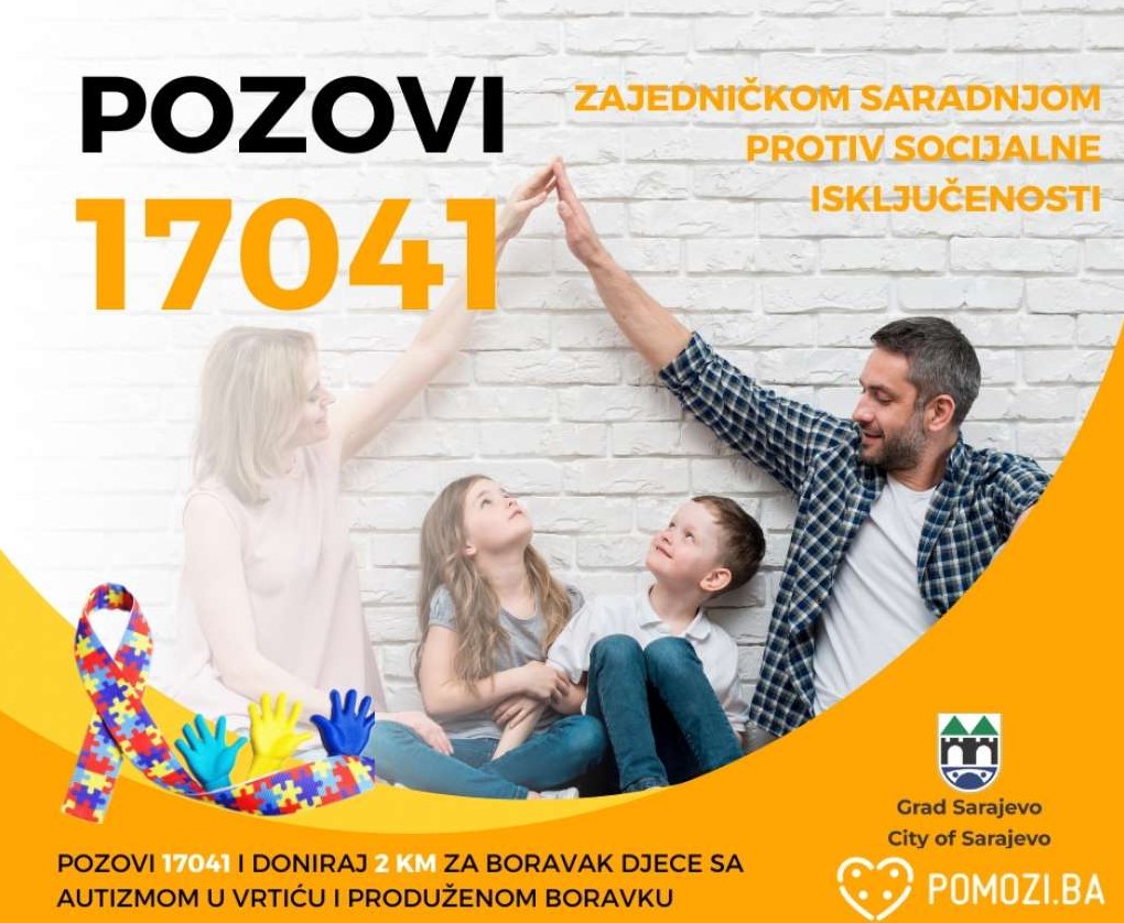 Grad Sarajevo i Pomozi.ba pokreću akciju za inkluziju najmlađih