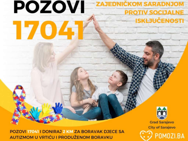 Grad Sarajevo i Pomozi.ba pokreću akciju za inkluziju najmlađih