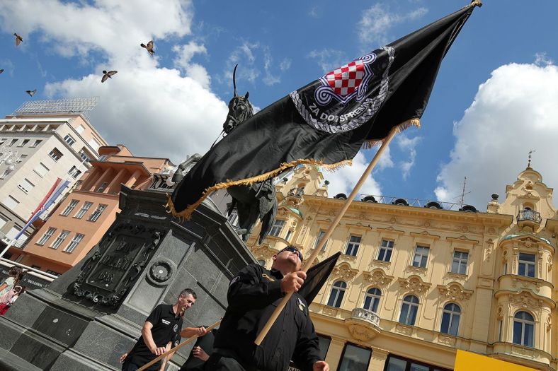 Grad Zagreb zabranio pozdrav "ZDS" ostale ustaške slogane