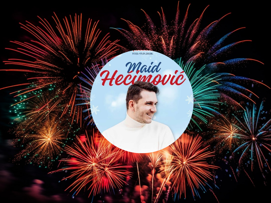 Gradačac najavio javni doček Nove godine uz Maida Hećimovića