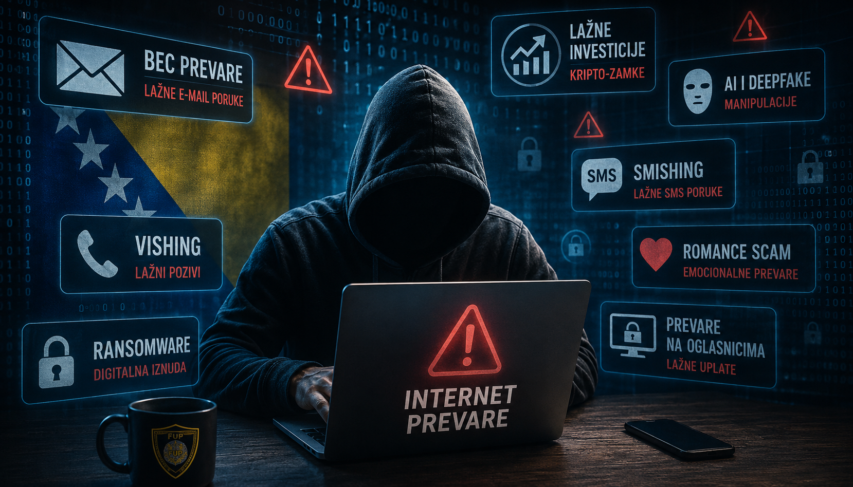 Građani BiH na udaru internet prevara: Prepoznajte i zaštitite se
