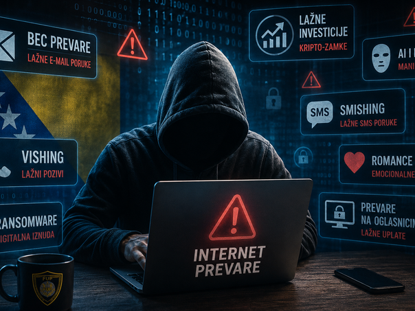 Građani BiH na udaru internet prevara: Prepoznajte i zaštitite se
