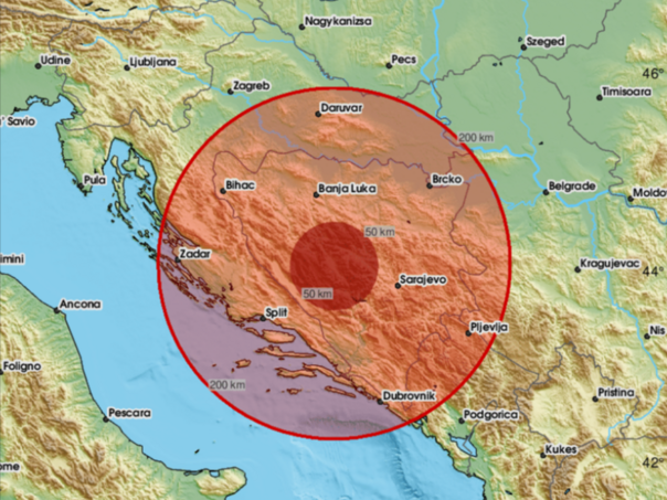 Građani BiH prijavljuju zemljotres: Jeste li ga osjetili?