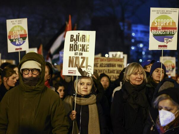 Građani Frankfurta u obrani demokratije protiv AfD-a