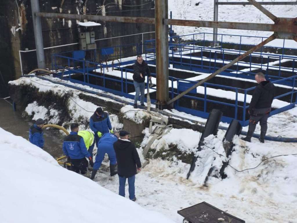 Građani Goražda i dalje bez vode, normalizacija vodosnabdijevanja u poslijepodnevnim satima