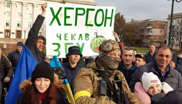 Građani oslobođenog Hersona: Nemamo ni struje ni vode, ali nije nas briga